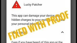 [Lucky Patcher] Installing Problem Fixed on Android 6.0+