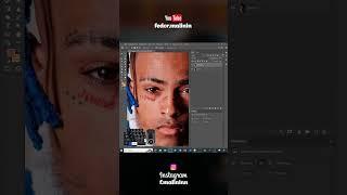 How to Clear Face with Tattoo Tutorial #shorts #photoshop #photoshoptutorial #graphicdesign