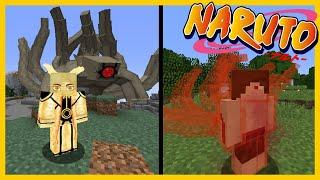 HOW TO BECOME A JINCHURIKI, SEALING TAILED BEASTS, FIGHT ITACHI & MORE! Minecraft Naruto Mod Review