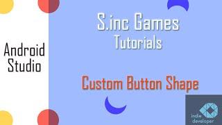 Android Studio: Custom Shaped Buttons.