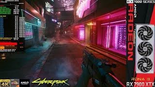 Cyberpunk 2077 Ultra Settings Native 4K | RX 7900 XTX | R7 5800X 3D