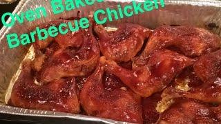 Oven Baked Barbecue Chicken