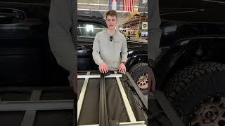 How to Easily Install Your Tent on a Sherpa Roof Rack #roofrack #howto #tutorial #overlanding