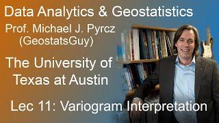 11 Data Analytics: Variogram Interpretation