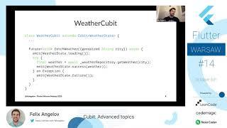 Felix Angelov - Cubit: Advanced Topics - Flutter Warsaw #14