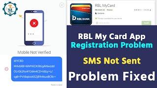 RBL My Card App Registration Problem | RBL My Card New Update | Problem Fixed | RBL Bajaj Finance