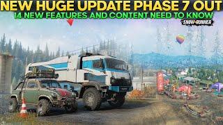 New Huge Phase 7 Update 14 New Features and New Content in SnowRunner Everything You Need to Know