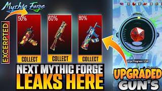  NEXT MYTHIC FORGE  CONFIRM LEAK'S| UPGRADED GUN SAKIN| RELEASE DATE| PUBG MOBILE