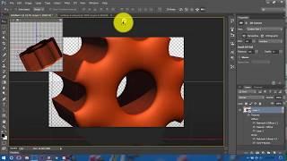 Building 3D Object in Adobe Photoshop CC tutorial.