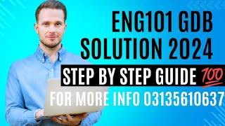 ENG101 GDB SOLUTION 2024 | ENG101 GDB SOLUTION 