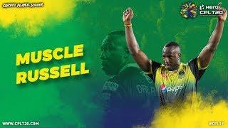 Muscle Russell | #CPL | #CricketPlayedLouder
