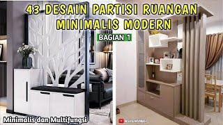 43 DESAIN PARTISI / SEKAT RUANGAN MINIMALIS MODERN | LINK PEMBELIAN PRODUK ADA DI DESKRIPSI