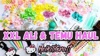 XXL TEMU und AliExpress HAUL | Cabochons, Stanzen  Bastelsachen und so viel mehr...