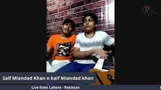 Live with Saif Miandad Khan & Kaif Miandad Khan from Pakistan