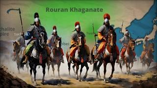 The Rourans: Introduction to their Khaganate, their empire, social structure, and genetic study