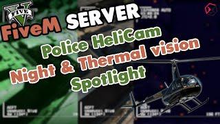 FiveM Police HeliCam - Nightvsion & Thermalvision | FiveM Server einrichten #19 | GTA5 RP