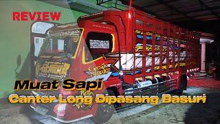 Truk Muat Sapi Di Pasang Klakson Basuri, Canter Long SiGembul ft Rebecca Concept