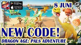 NEW CODE DRAGON AGE: PALS ADVENTURE GIFTCODE & HOW TO REDEEM 8 JUNI 2024 - MOBILE GAME (ANDROID/IOS)