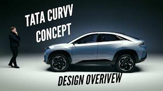 Tata CURVV Electric SUV Coupe Concept- Design Overview by Martin Uhlarik | AUTOBICS