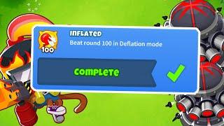 Literally The Easiest Round 100 Deflation I've Done (Inflated Achievement)