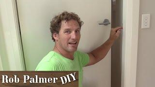 How To Fix A Door that Won't Stay Closed | DIY Tip