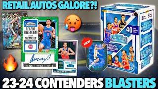 THESE BOXES ARE GOOD NOW (TONS OF VALUE)?!  2023-24 Panini Contenders Basketball Retail Blasters