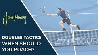 Doubles Tactics | When Should You Poach? | Tennis Coaching | Jamie Murray