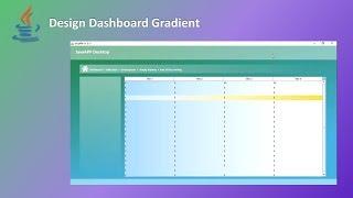 Java Swing UI - Gradient jPanel Design