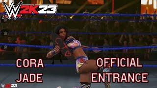 WWE 2K23 Cora Jade Full Official Entrance!