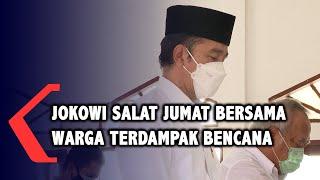 Potret Presiden Jokowi Salat Jumat Bersama Warga di Desa Terdampak Bencana NTT