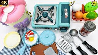 Unboxing Cooking Kitchen Playset With Mini Gas Stove | Đồ Chơi Nấu Ăn Có Bếp Gas Mini Và Nồi Cơm