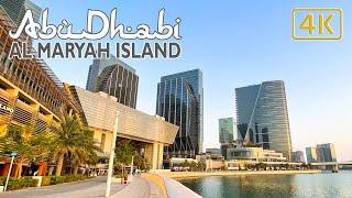 Walking in Al Maryah Island Abu Dhabi 2021 [4K]