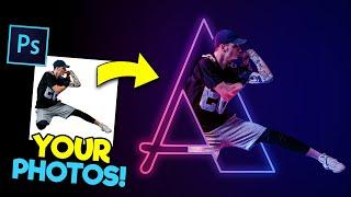 Realistic Neon Light Effect | Neon Glow Effect | Photoshop Tutorial