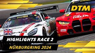 Spins and technical difficulties  | DTM 2024 Highlights | Nürburgring Race 2