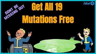 How To Get All 19 Mutations For Free Plus! Best Perk Cards For Mutations -Fallout 76