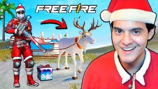 JUGANDO SOLO CON COSAS NAVIDEÑAS  Free Fire