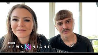 Little Big: The rave band who fled Russia - BBC Newsnight
