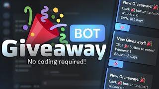 Setup and Create a Free Discord Giveaway Bot in 2024 using BotGhost 