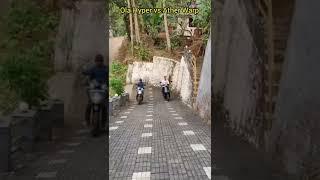 OLA Vs Ather Electric Scooter hill climb test