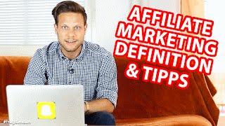 AFFILIATE MARKETING - Definition und Tipps (feat. Joschka Budach) | #FragDenDan