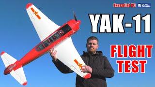 BRILLIANT Yakovlev Yak-11 PNP RC aircraft (Яковлев Як-11; "Moose") : ESSENTIAL RC FLIGHT TEST