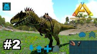 MAX LEVEL CARCHARODONTOSAURUS TAMING!! ARK MOBILE ULTIMATE EDITION