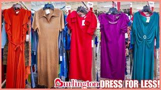 BURLINGTON DESIGNER & FASHION DRESS FOR LESS‼️ BURLINGTON CLEARANCE DRESS | SHOP WITH ME︎