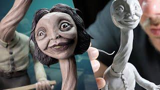 Sculpting THE TEACHER from Little Nightmares II