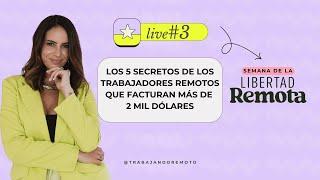 Los 5 secretos de los trabajadores remotos que facturan más de 2 mil dólares-