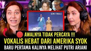 VOKALIS HEBAT AMERIKA KAGET BARU DENGAR SUARA PUTRI ARIANI REACTION PUTRI ARIANI TERBARU HARI INI