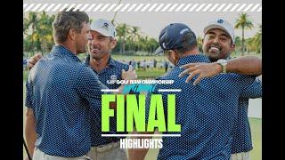 Full Highlights: DeChambeau, Crushers win Team Championship | Miami 2023