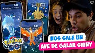  ¡MADRE MÍA QUÉ LOCURA ES ESTA! DESPUÉS DE 11 DÍAS CONSEGUIMOS UN AVE DE GALAR SHINY EN POKÉMON GO