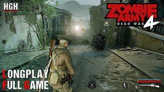 Zombie Army 4: Dead War | Full Game | Hard Mode | Longplay Walkthrough Gameplay No Commentary