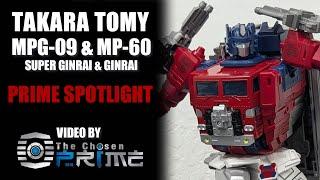 Takara Tomy MPG-09 Super Ginrai & MP-60 Ginrai Review